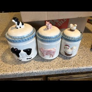 Farmhouse canisters